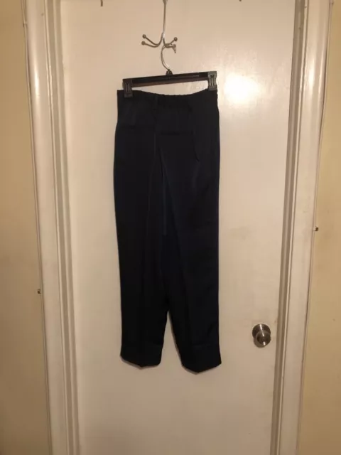 Jason Wu Pants NWT Size S Navy Blue 3