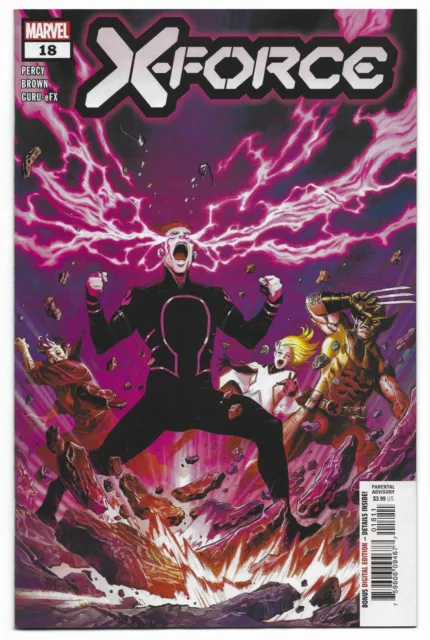 X-Force #18 2021 Unread Joshua Cassara Main Cover Marvel Comic Book Ben Percy