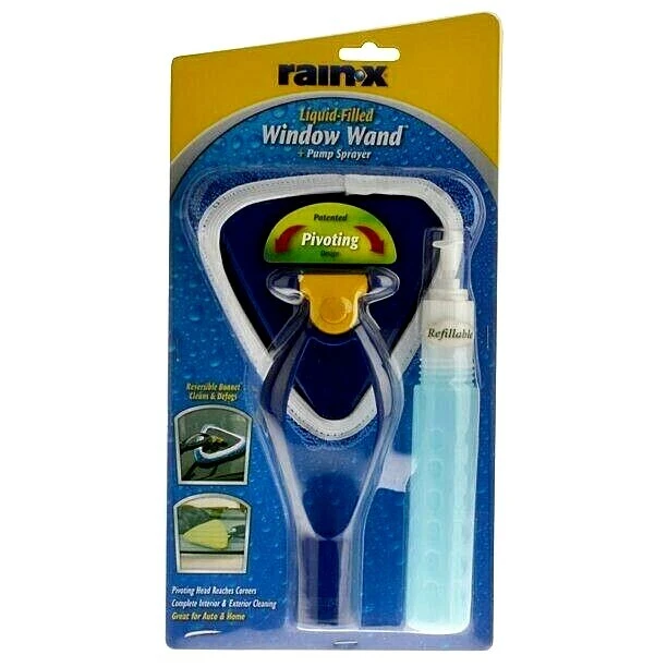RAIN-X LIQUID FILLED Window Wand + Pump Sprayer $26.97 - PicClick