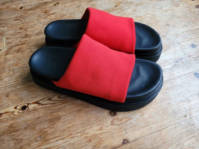 COS cursori a maglia rossa taglia 38 EU, 5 UK nuovi