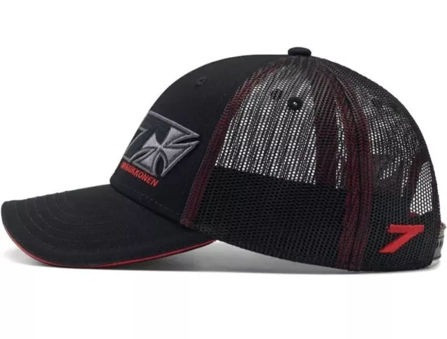 WCC West Coast Choppers Cap Kimi Raikkönen Script 7 Roundbill Hat Red/Black