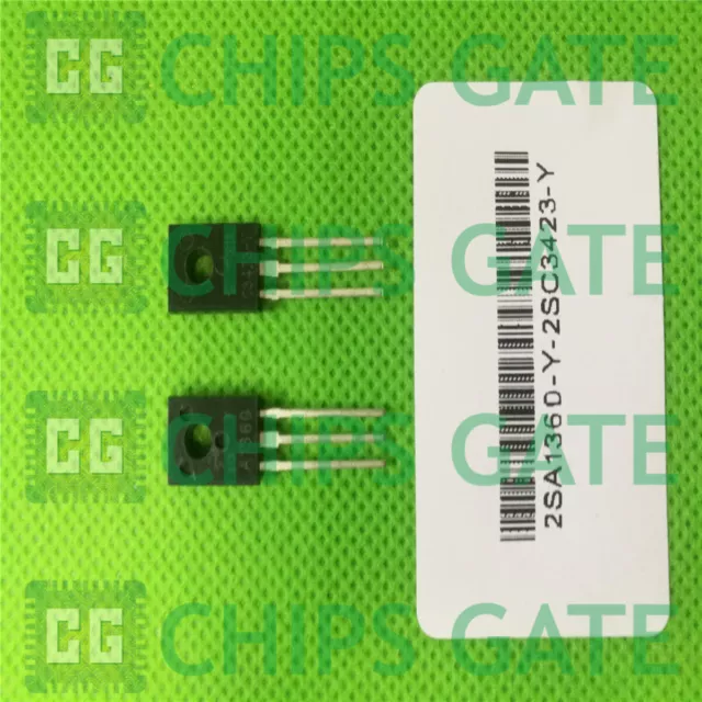 70 Pairs   To126 2Sa1360-Y/2Sc3423-Y 2Sa1360/2Sc3423 A1360-Y/C3423-Y #E7