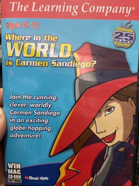 Where in the World is Carmen Sandiego? - PC - Educational Game Disc