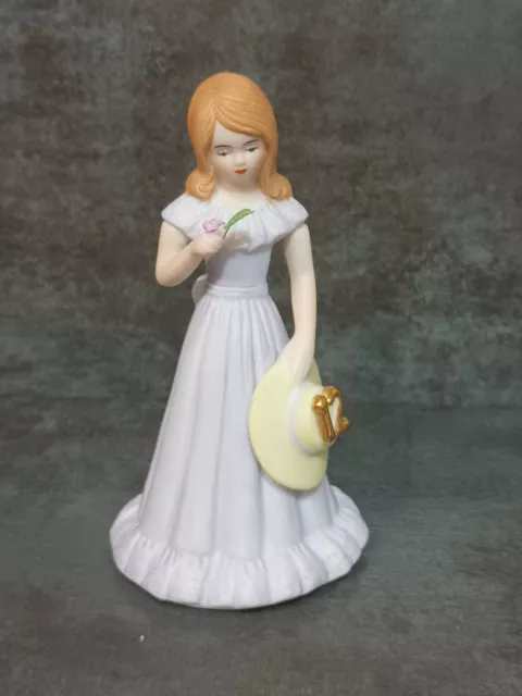 ENESCO Growing Up Birthday Girls Age 12 Hallmark Porcelain Girl Figurine