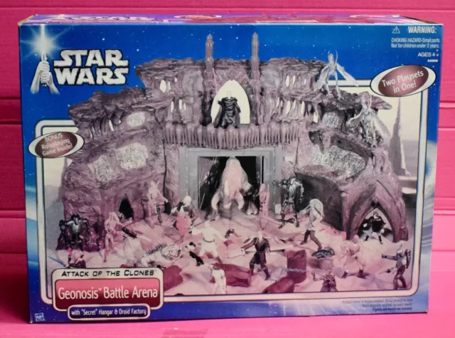 Hasbro Star Wars Attack Of The Clones Geonosis Battle Arena
