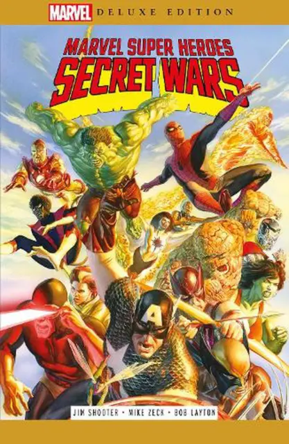 Marvel Deluxe Edition: Marvel Super Heroes - Secret Wars by Jim Shooter Hardcove