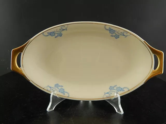 Antike Art Deco Pickle Tablett Porzellan Rosenthal Thomas Ivory Bavaria