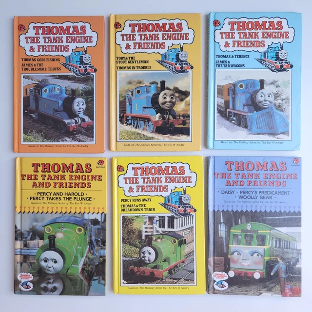 LOT X 6 Thomas the Tank Engine & Friends Ladybird Hardcover Books GUC ...
