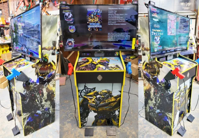 Transformers MULTICADE SHOOTER Arcade Game Multi Full Size NEW 240 Games! 42" TV