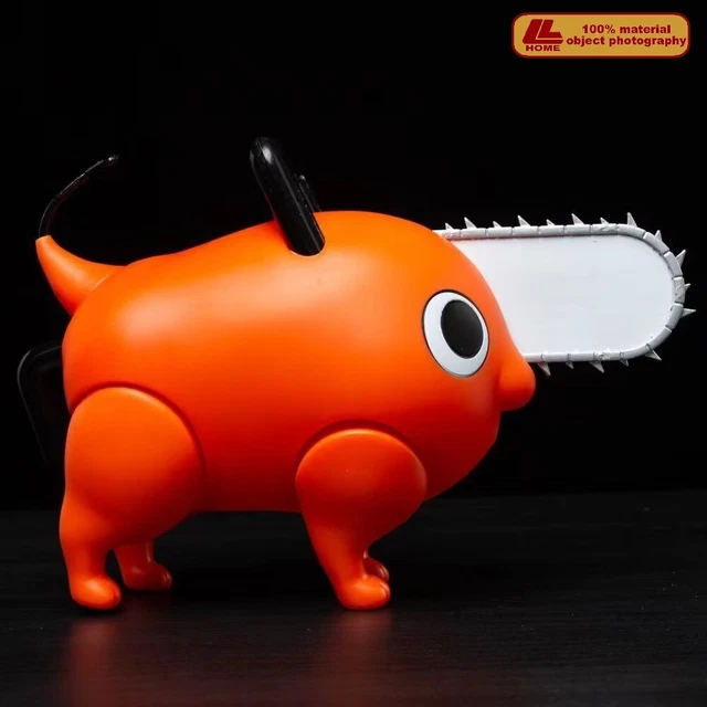 ANIME CHAINSAW MAN Demon Pochita Orange Dog Action Figure Statue toy