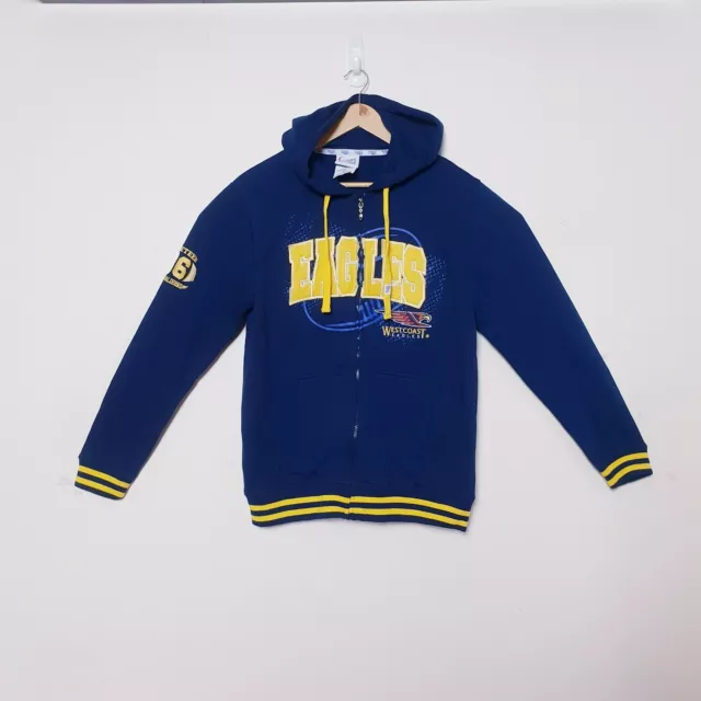 Westcoast Eagles Jacket Mens M Medium AFL Zip Up Hoodie WCE Football footy
