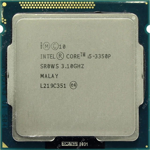 Core I5 3350p-quad-core 3.1 Ghz 6 Mb De Caché Lga 1155 | Envío gratis