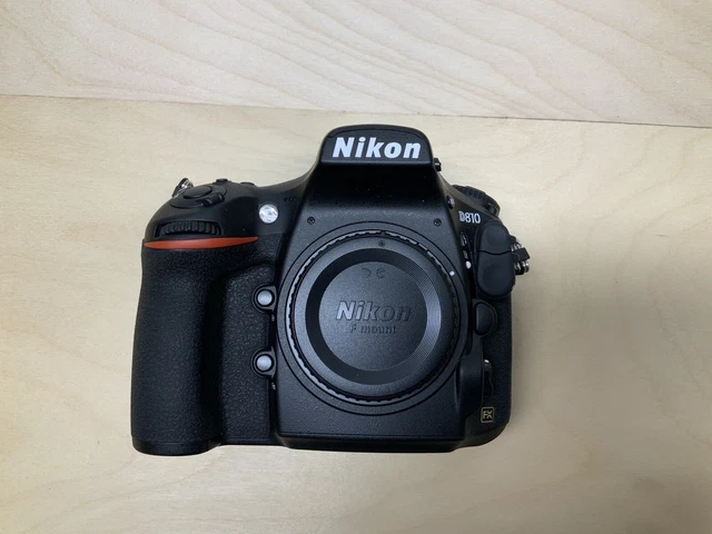 Nikon D810 36.3MP DSLR Camera - Black (Body Only)