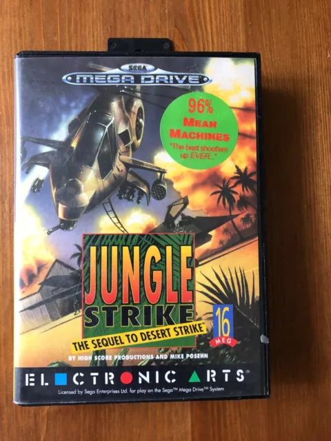 Urban Strike Complet Boîte Notice Sega Megadrive 1 2 Pal Euro Cib Ovp Jungle Ii