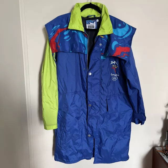 Sydney 2000 olympics Volunteer Jacket SzM Rain Bnwot