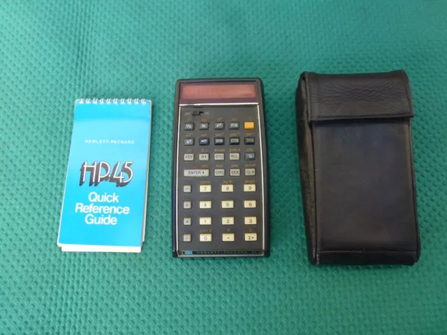 Vintage Hewlett Packard HP 45 Calculator  -  Working