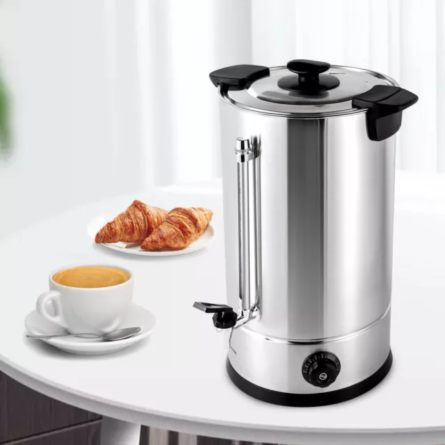 Hot Beverage Dispenser, Hot Drink Dispenser 12L/3.2Gal Warmer Electric  Coffee Tea Chocolate Machine Electric Beverage Dispenser Chafer Adjustable  Temp