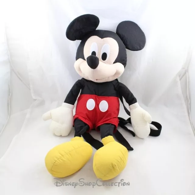 Sac à dos peluche Mickey ZARA X DISNEY toile de parachute short rouge 50 cm (MO)