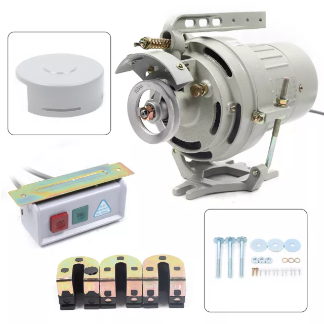 ELECTRIC CLUTCH MOTOR for Industrial Sewing Machine 250W $117.95 - PicClick