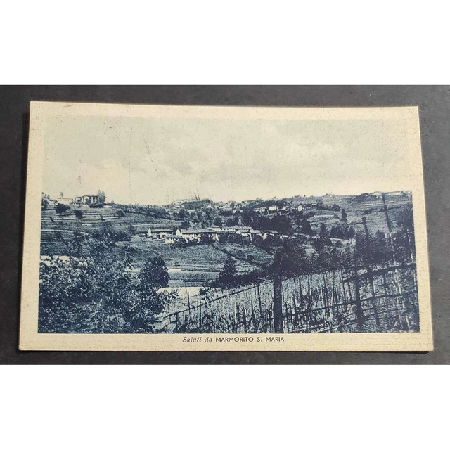 Cartolina Saluti da Marmorito S. Maria