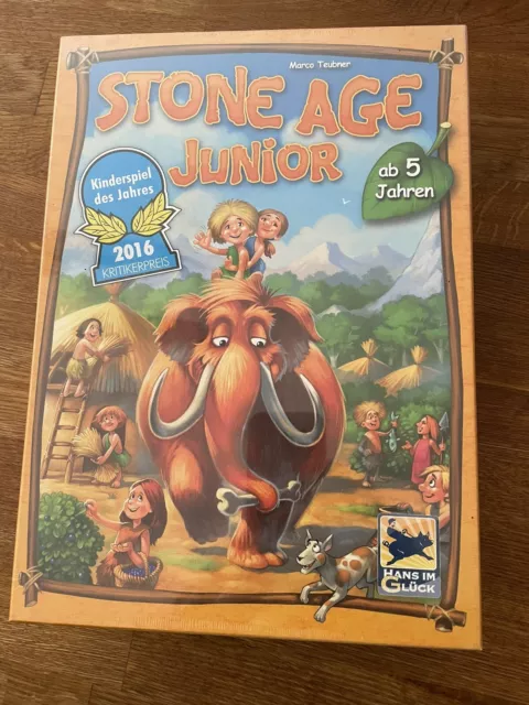 Schmidt Spiele Hans im Glück 48258 Stone Age Junior, Kinderspiel des Jahres 2016