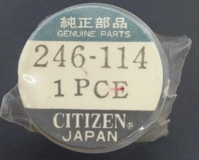 Verre (Cristal) Vintage D'Origine CITIZEN Réf. 54-4560 Pour Montre Bullhead - Pièce NOS