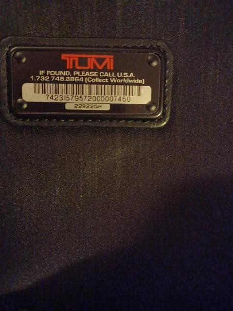 Tumi 2 Wheel Expandable Suitcase Luggage Gray 22922GH Carry-on Dual Handles 11