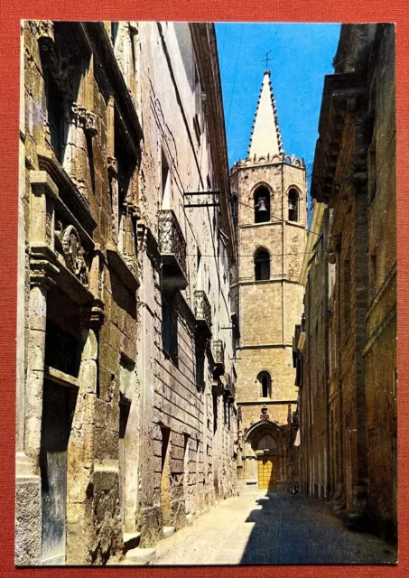 Cartolina - Alghero ( Sassari ) - Il Campanile della Cattedrale - 1964
