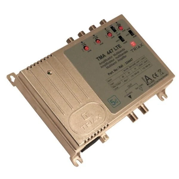 Triax TMB 1500 Amplificateur programmable central 4 entrées FM/DAB-VHF/2xUHF LTE 700-5G/800-4G 60dB 15 filtres | Leroy Merlin