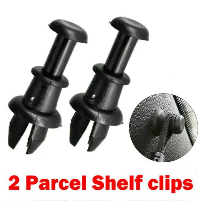 NEW 2X PARCEL Shelf Straps Pins Clips Hooks for Volkswagen Audi Seat Skoda  £3.99 - PicClick UK
