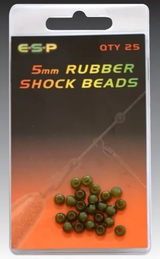 ESP Rubber Shock Rig Beads *All Sizes & colours* *PAY 1 POST*