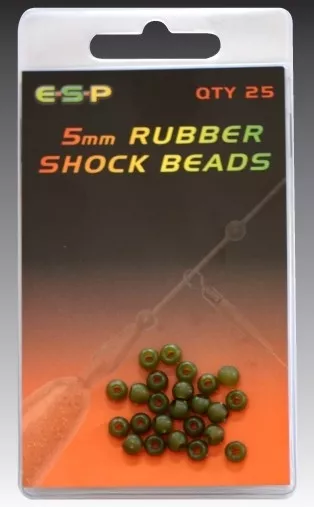 ESP Rubber Shock Rig Beads *All Sizes & colours* *PAY 1 POST*