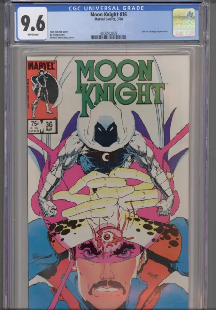 Moon Knight #36 CGC 9.6 1984 Marvel Comics Doctor Strange App