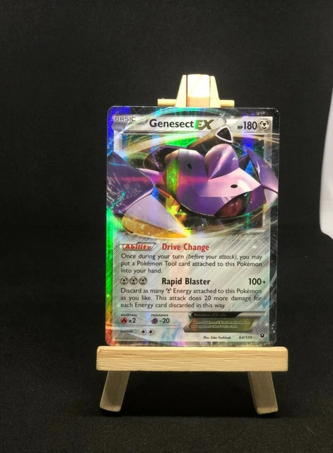 Genesect EX | XY Fates Collide | Half Art | 64/124 | Pokemon Trading Card Holo