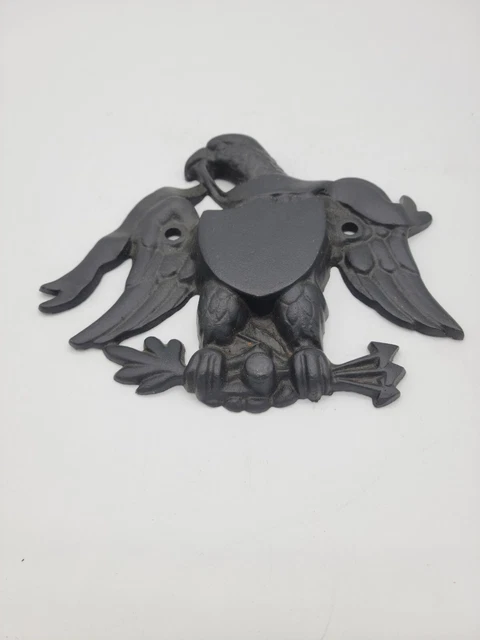 Eagle Wall Plaque In Cast Iron