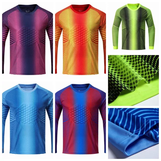 Boys Long Sleeve Activities Youth Jogging Padded Tops Sportwear Juniors Gym