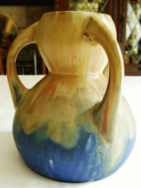 Vase Boule En Gres A Trois Anses Par Metenier