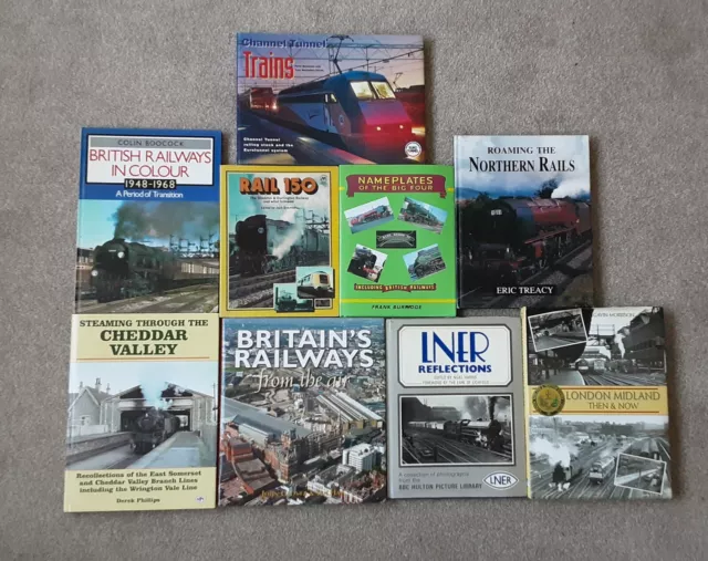 Train Books, Railway, History Books Job Lot Journeys
