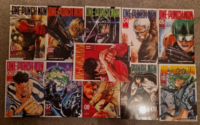 ONE PUNCH Man Manga Set Vols 1 11 Anime Series Inc Malay Complete