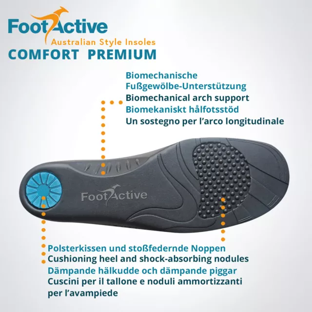 FootActive COMFORT PREMIUM - Einlegesohlen speziell bei Fußschmerzen. 3