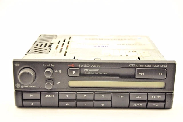 VW Golf MK4 Passat B5 Original Radio Cassette Tuner VW Gamma 3B0035186 A 3