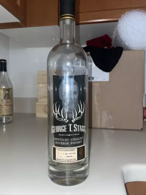 George T. Stagg Bourbon Empty Bottle 2017 130.4 Proof Pappy BTAC VERY RARE