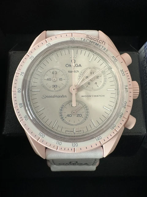 Bracelet Caoutchouc Mission Venus Omega X Swatch Moonswatch Blanc main image 1