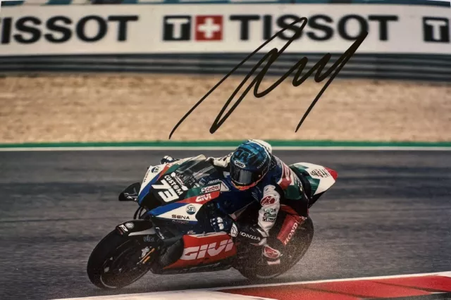 Alex Marquez Hand Signed 6X4 Motogp Photo + Proof - Lcr Honda 3