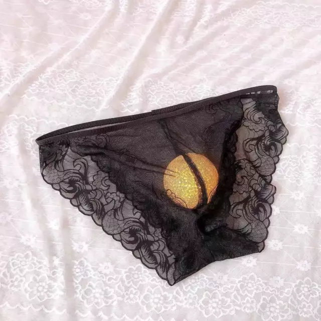 SEXY MENS BRIEFS Bikini Panties Underwear Thong Mesh Sheer Pouch G ...