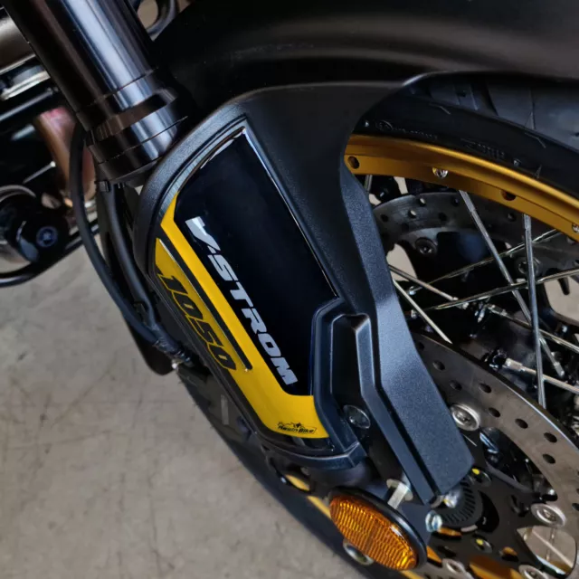 AUTOCOLLANTS 3D Protections de Fource Compatible Avec Suzuki V-Strom 1050 XT