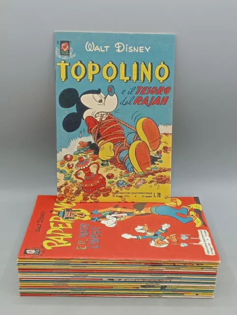 Sequenza Topolino albi della Rosa anastatica 1-20