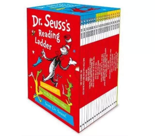 NEW Dr Seuss's Reading Ladder 20 Books Early Readers Gift Set Library Collection