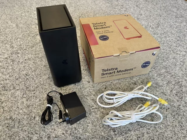 Telstra Smart Modem Gen 3, WiFi 6, NBN-ready, As-new Condition