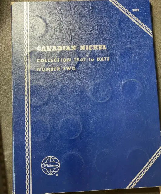 Old Canada Coin Lot - WHITMAN NICKEL COIN BOOK - Lot #J7